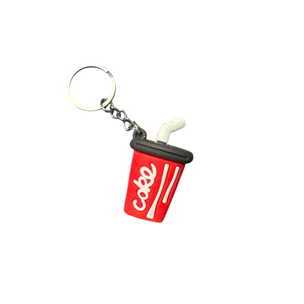 Coke Red Keychain